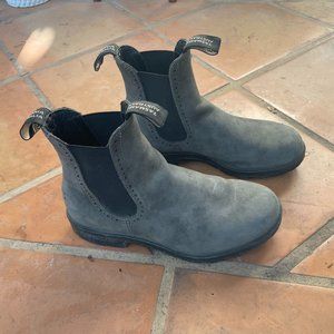 Blundstone 1630 Dark Grey Boots - Size 5.5 AU, 8.5 U.S.